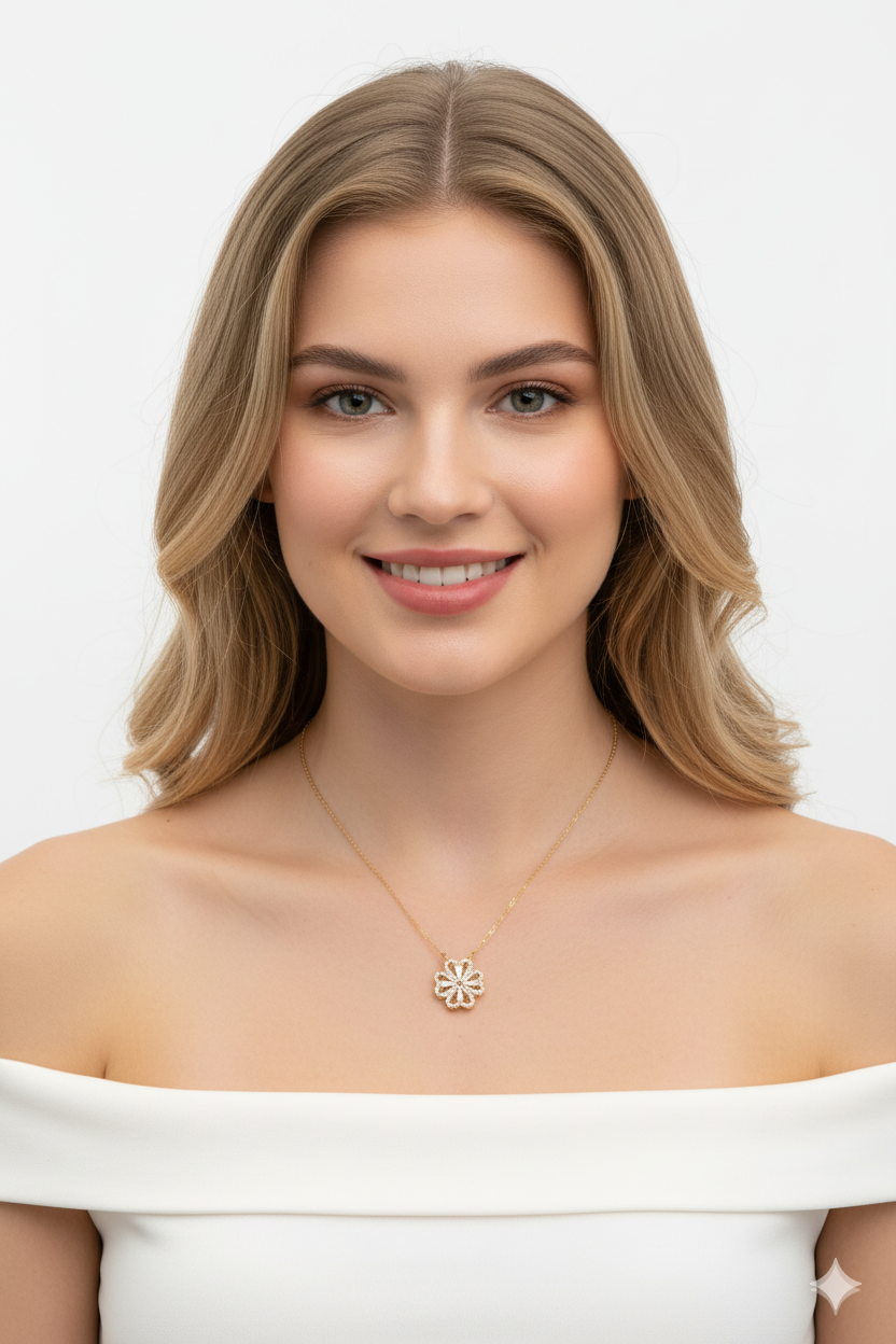 Rose Gold Plated Magnetic Heart Necklace | Stainless Steel Base