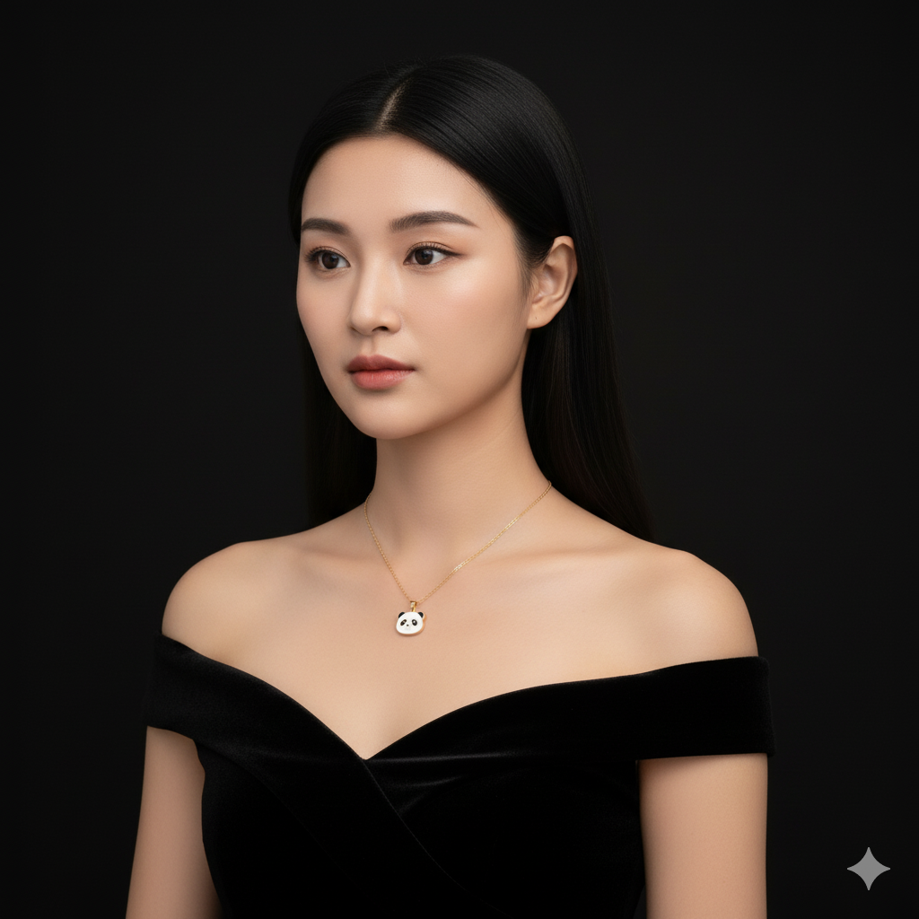 Twinkling 4-Piece Layered Gold Plated Necklace & Chain Set