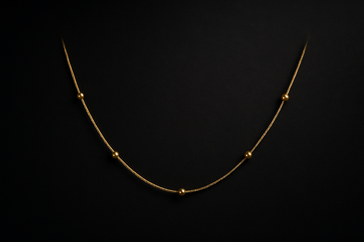 Anti-Tarnish Gold Plated Necklace for Women | Adjustable Chain